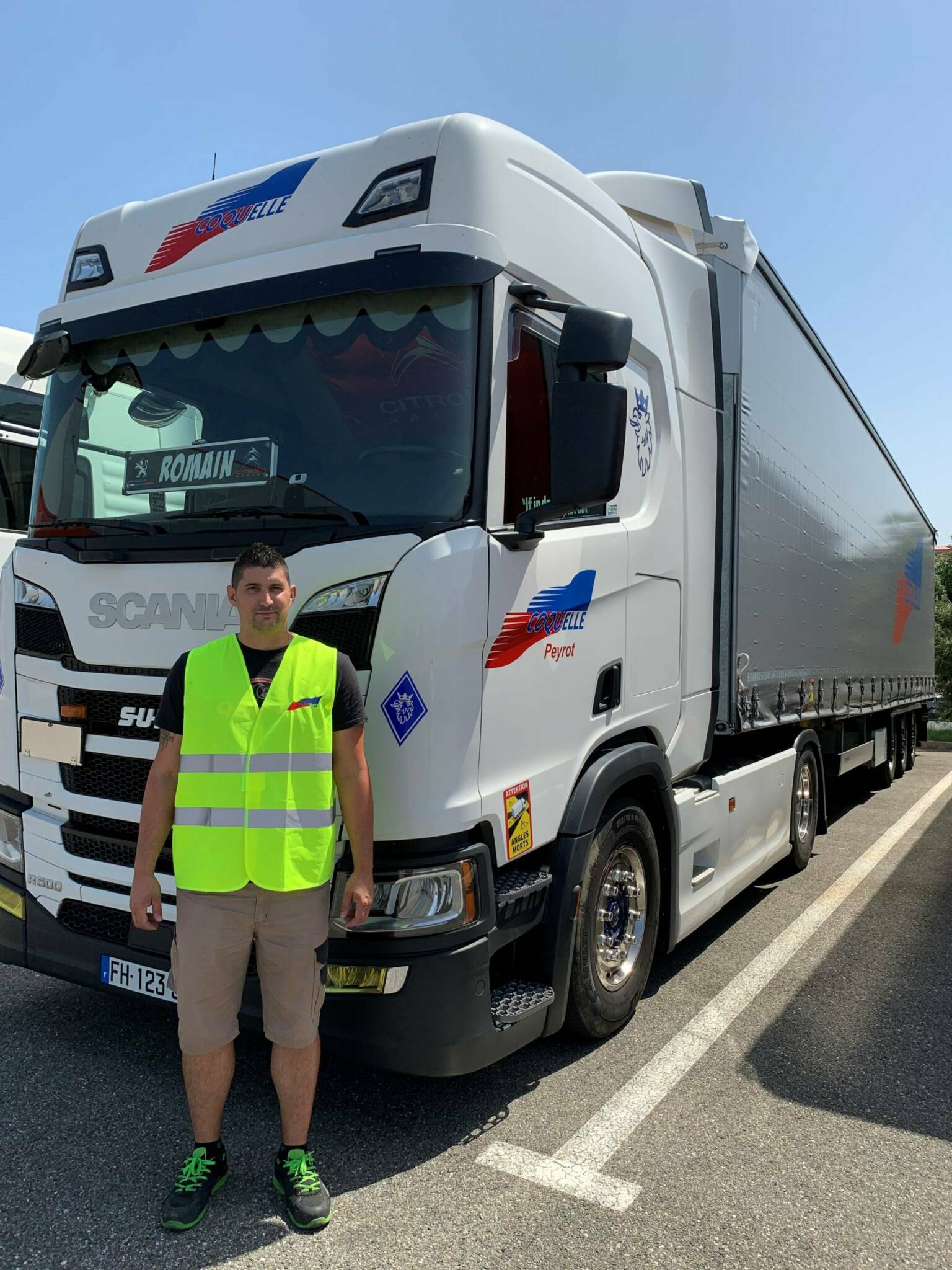 Le métier de chauffeur poids lourds en entreprise de transport routier Coquelle