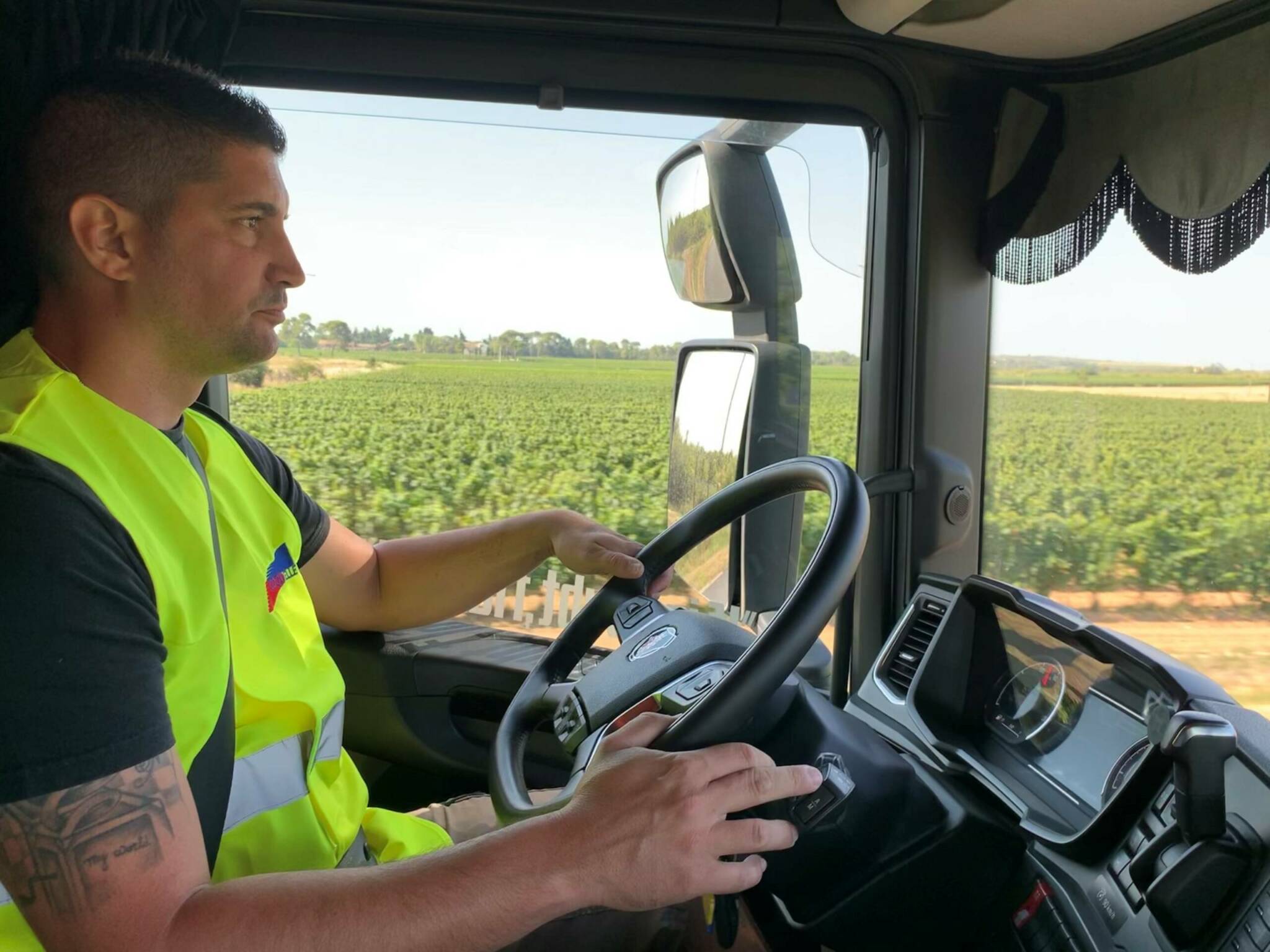 Le métier de chauffeur poids lourds en entreprise de transport routier Coquelle